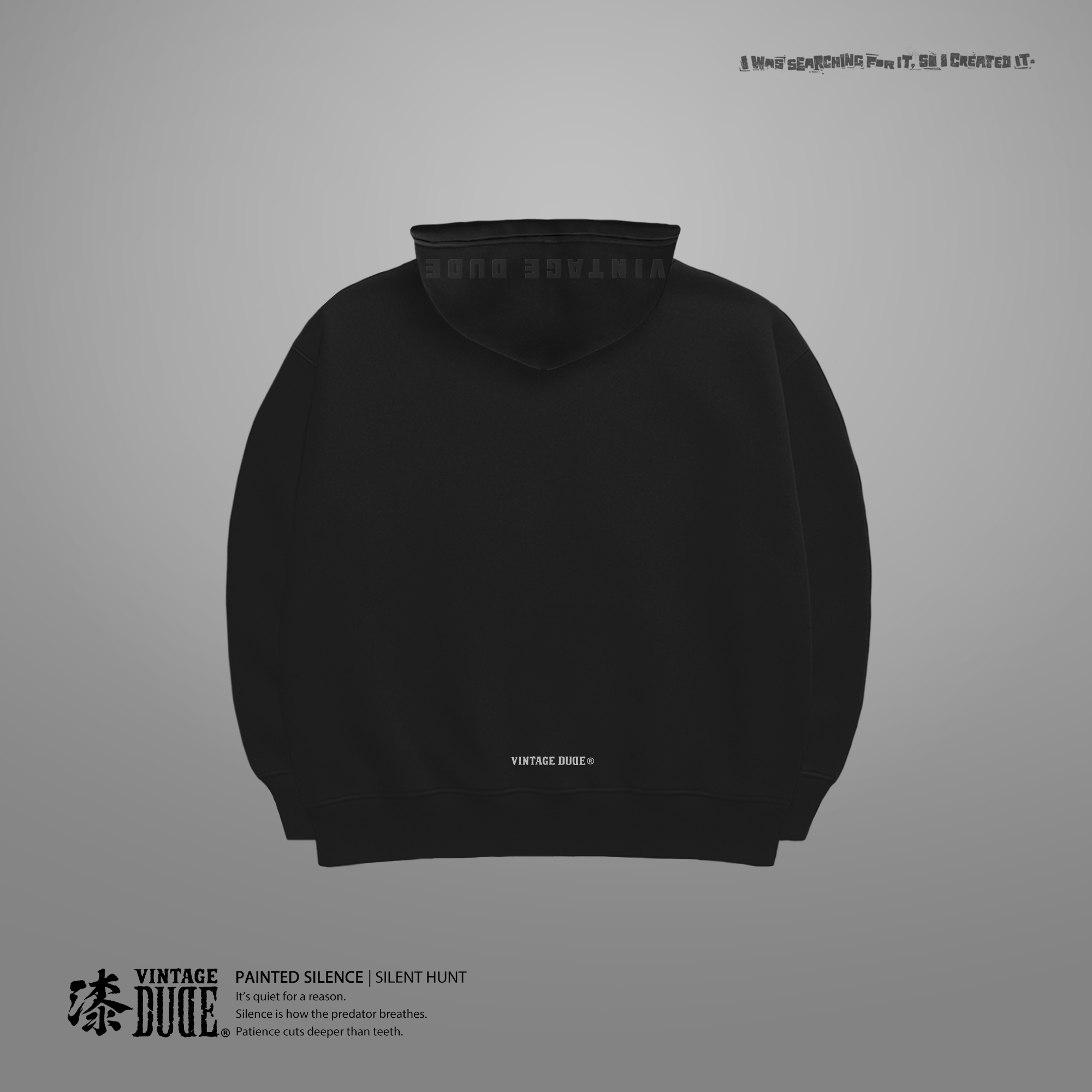 SILENT HUNT｜Hoodie | oversize 大尺碼男裝
