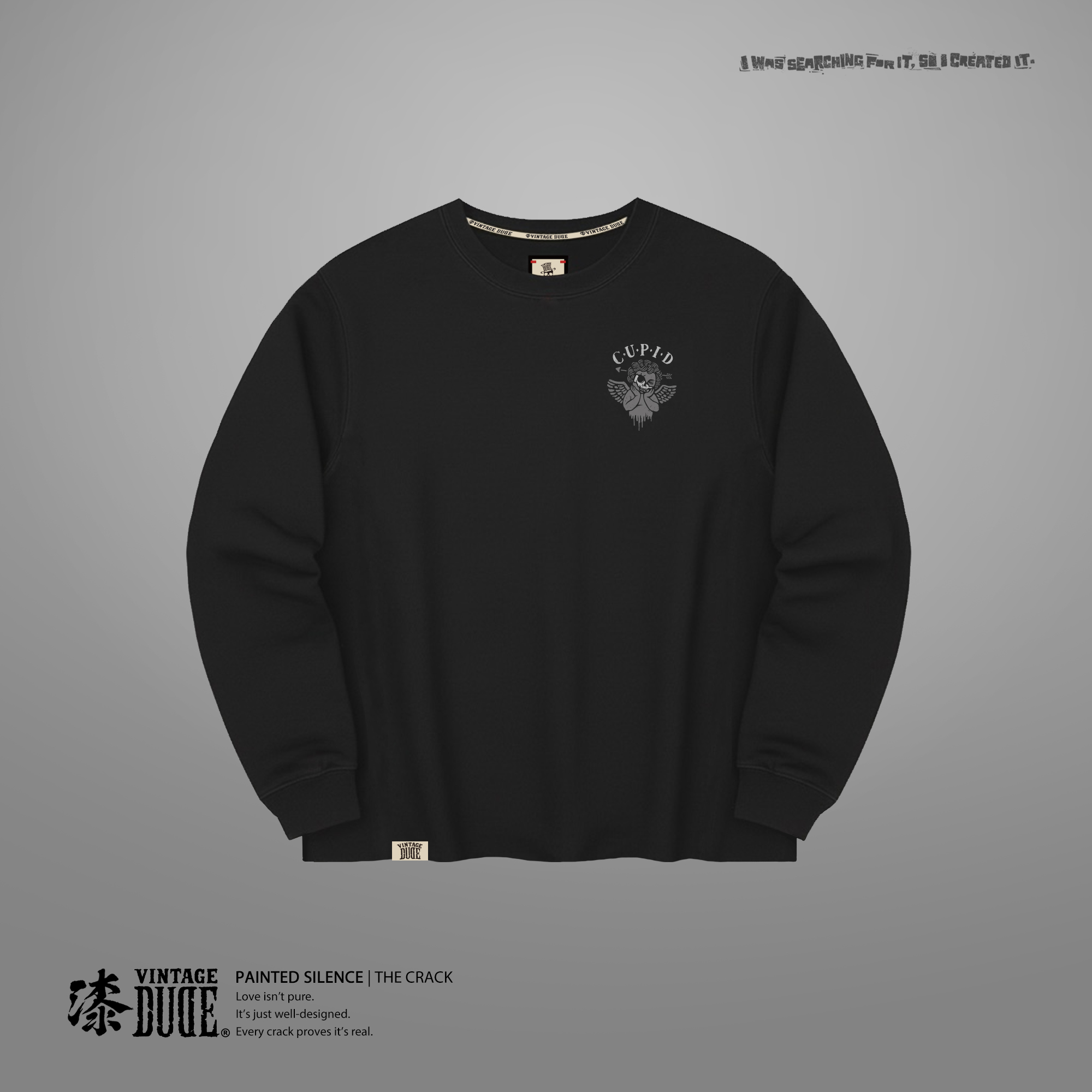 THE CRACK｜Long-sleeved T-shirt | oversize 大尺碼男裝